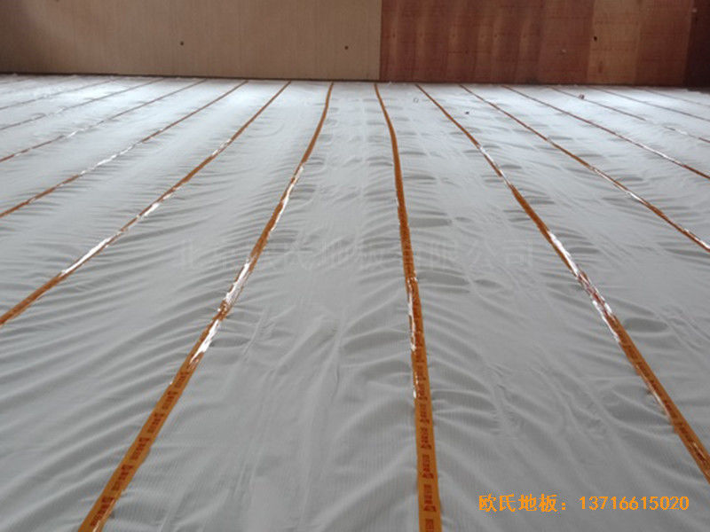 廣西南寧雅貴綜合訓練館體育木地板鋪設案例1