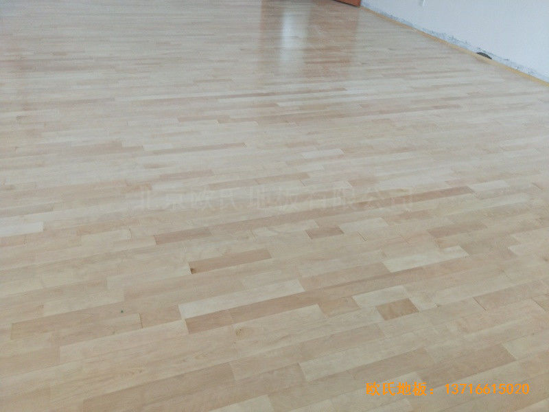 杭州分水鎮(zhèn)徐凝小學運動館體育木地板鋪設案例3