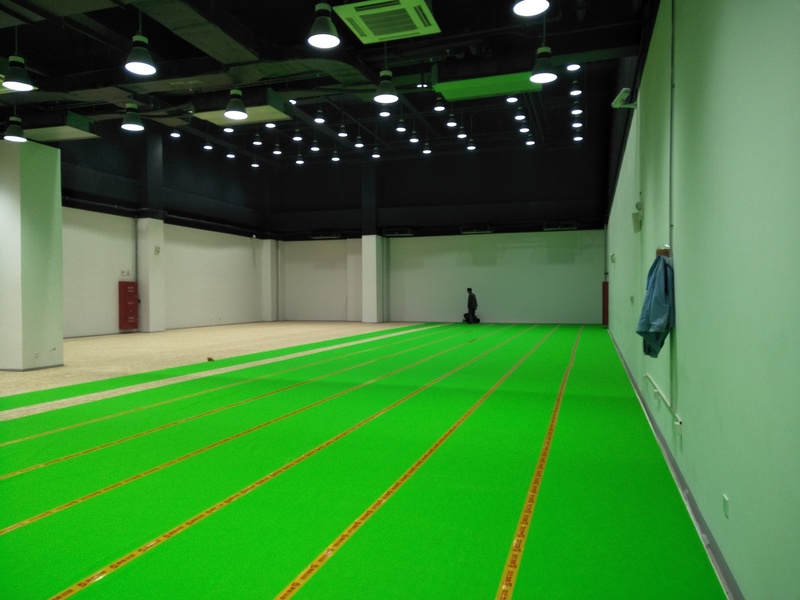 上海鋪東區寧橋路669號籃球館楓樺A級板安裝案例4