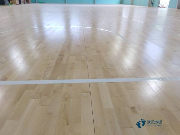 國產籃球地板施工隊3