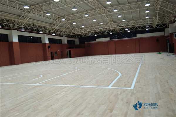 質量好運動木地板施工3