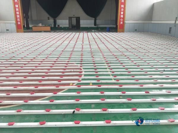 質量好體育場木地板施工方案1