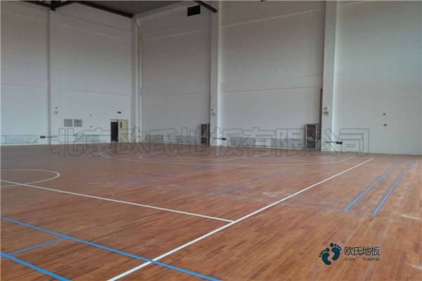籃球館環(huán)保運動木地板1