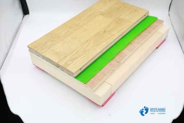 板式龍骨運動籃球木地板報價